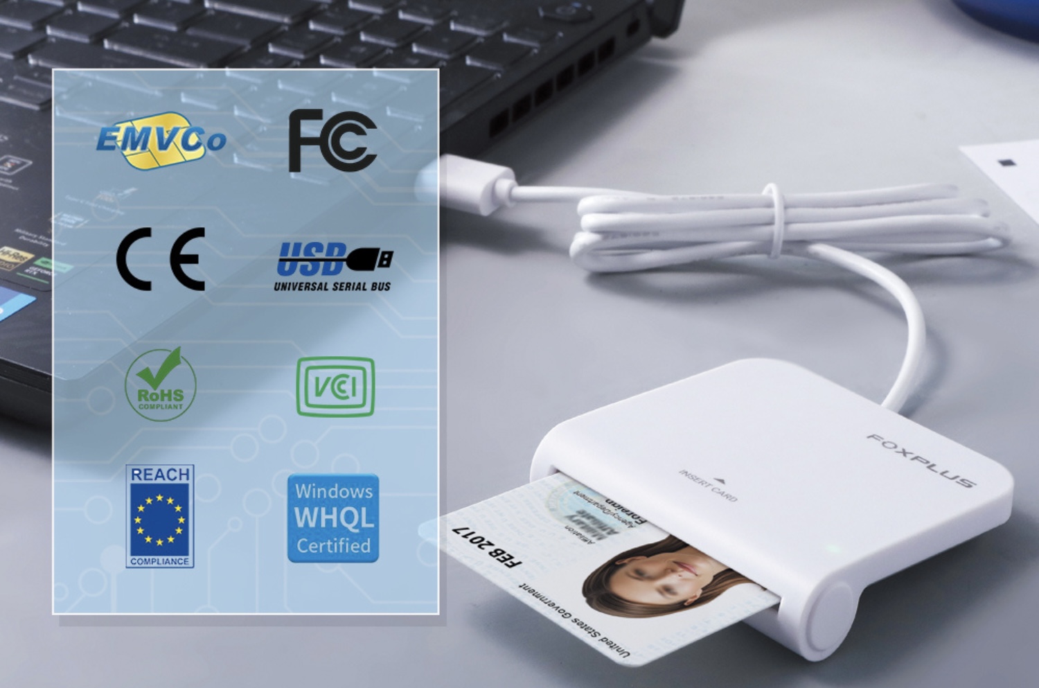 FP115A Contact Smart Card Reader